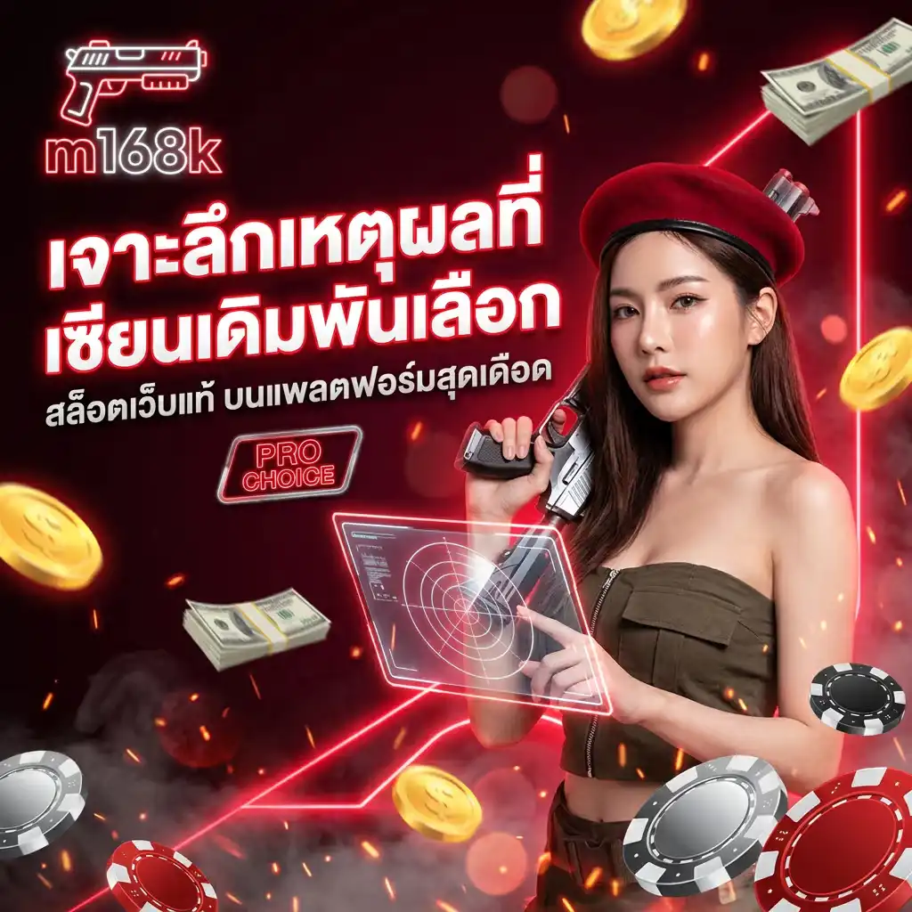 เจาะลึกเหตุผลที่เซียนเดิมพันเลือก สล็อตเว็บแท้ บนแพลตฟอร์ม m168k สุดเดือด